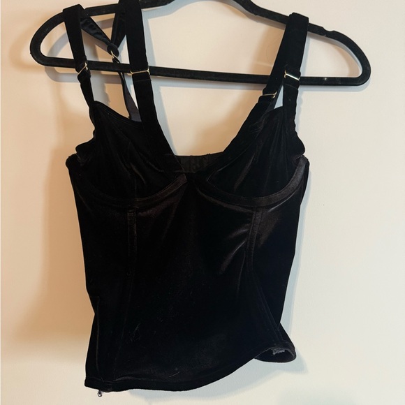 Tops - Black Velvet Women's Top